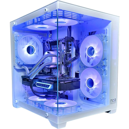 PC Store NCA Gaming PC PHANTOM WHITE | NVIDIA RTX 4060 | 64GB RAM 1TB SSD | Intel XEON 10 Core | RGB fan with remote control | Water cooling | Wi-Fi 5 | Windows 11